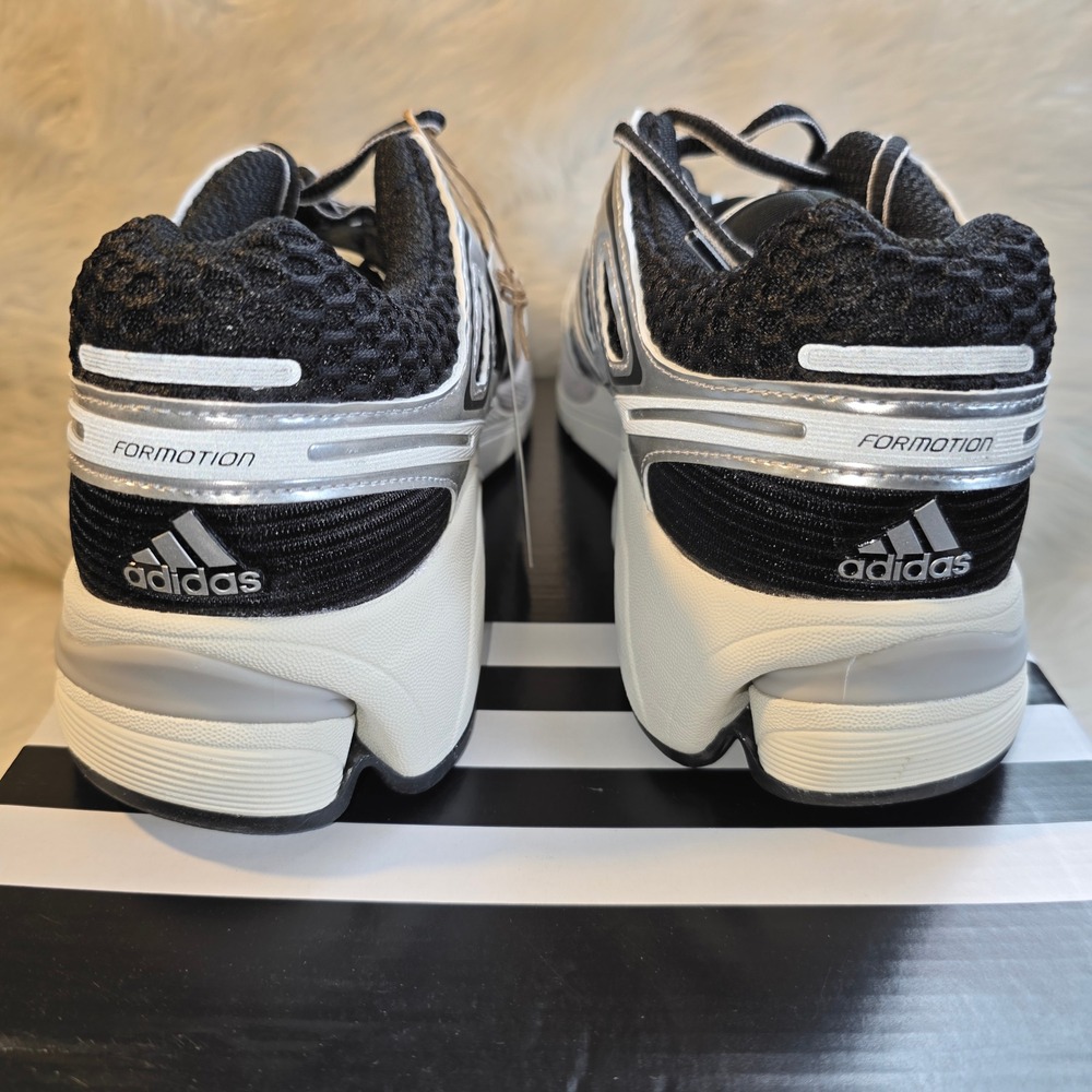 adidas Adistar Control 5 Men's 9 Women's 10 Black Silver KI6120 New - Picture 7 of 10